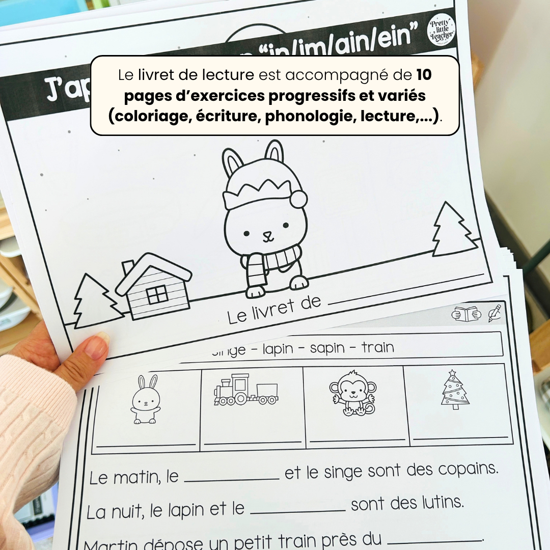 Le son “in/im/ain/ein” (lecture + exercices)