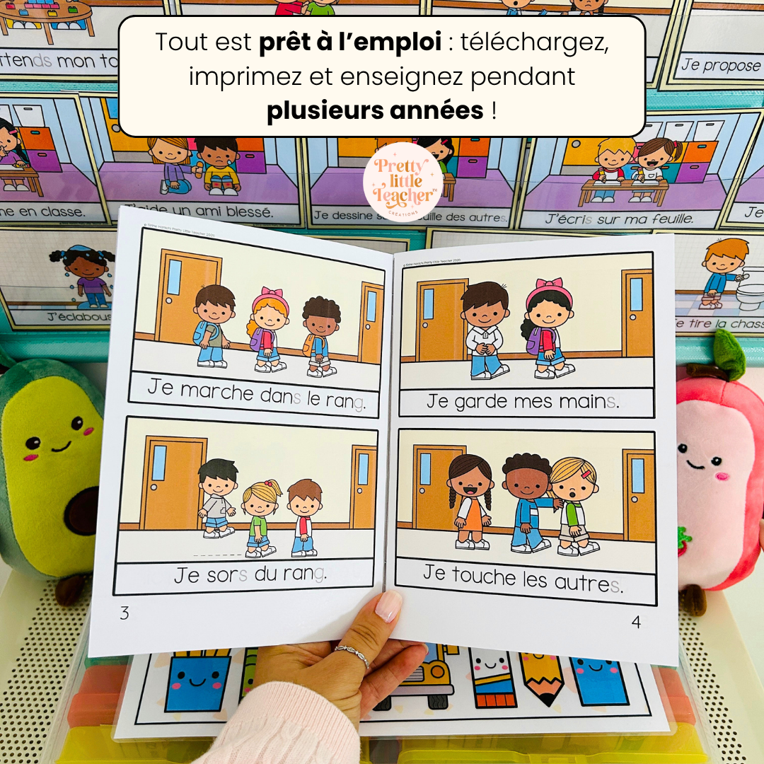 Pack Lecture : les règles de vie à l'école