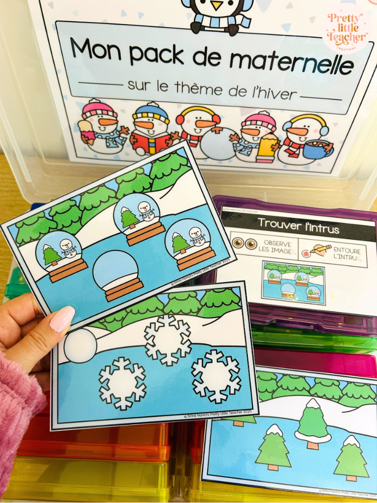Pack Maternelle sur l'hiver