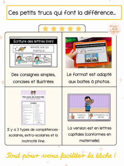 Pack Maternelle sur les métiers