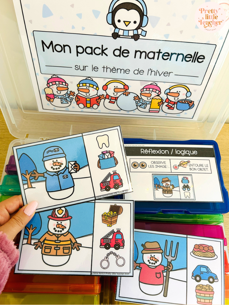 Pack Maternelle sur l'hiver