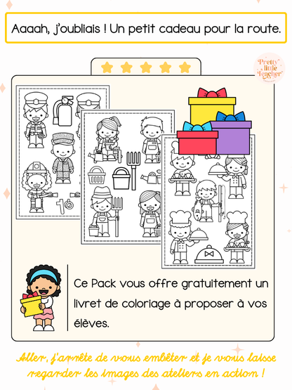 Pack Maternelle sur les métiers