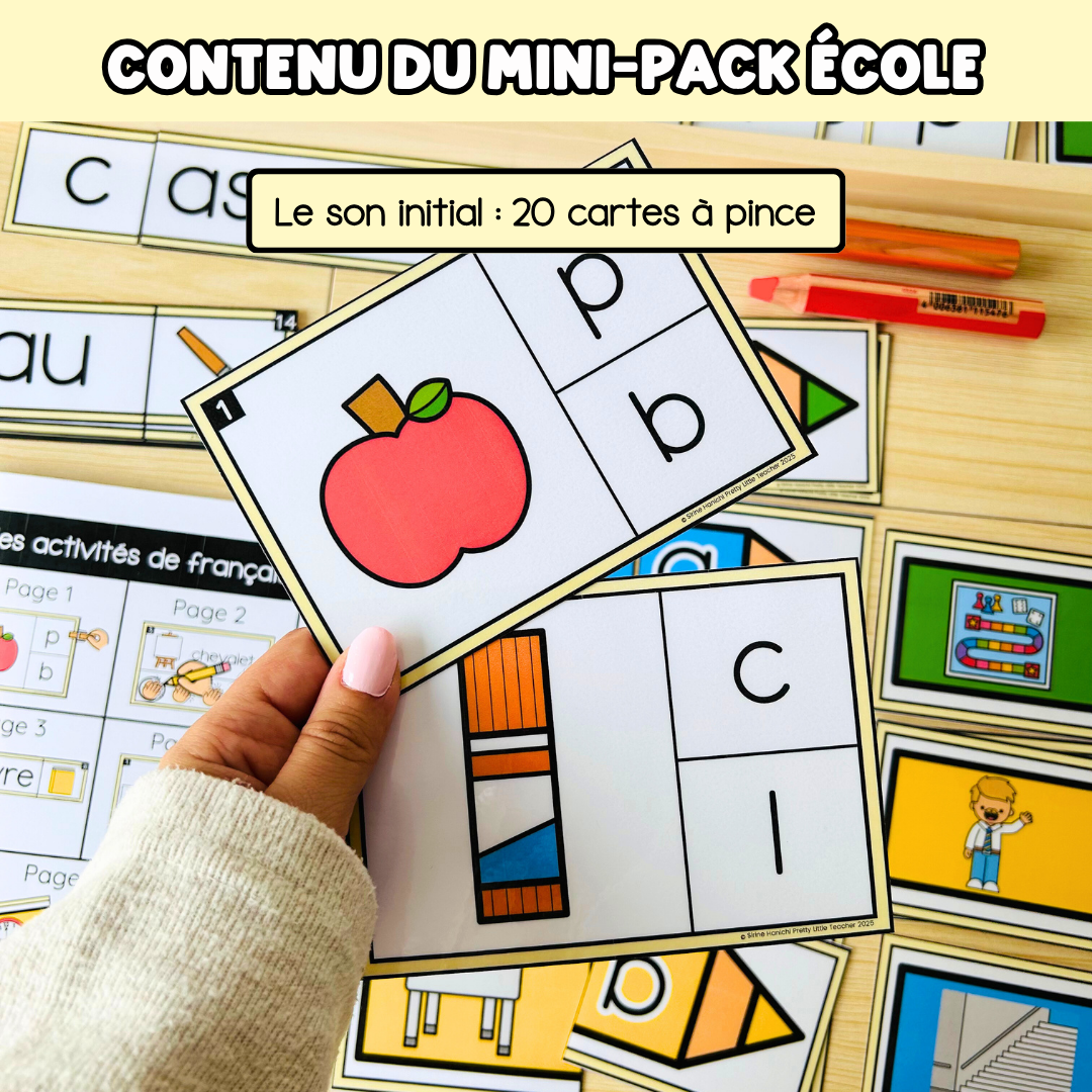 Tous les Mini Packs 1 Français pour toute l'année