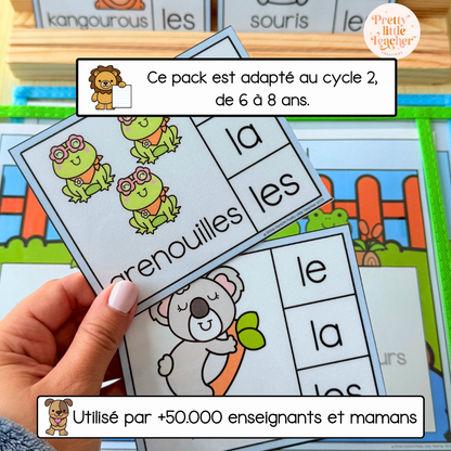 Pack 2 Français sur les animaux