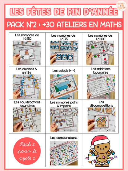 Pack 2 Mathématiques pour toute l'année