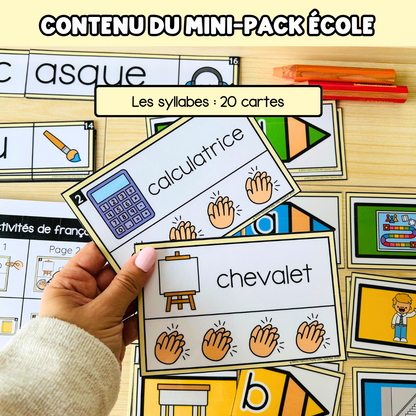 Tous les Mini Packs 1 Français pour toute l'année