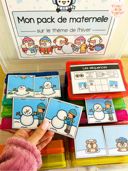 Pack Maternelle sur l'hiver