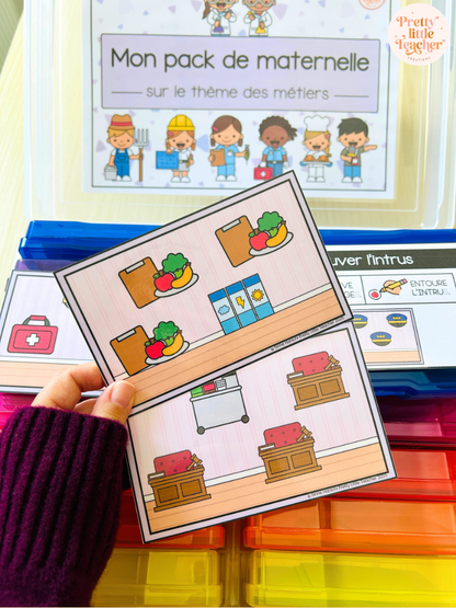 Pack Maternelle sur les métiers