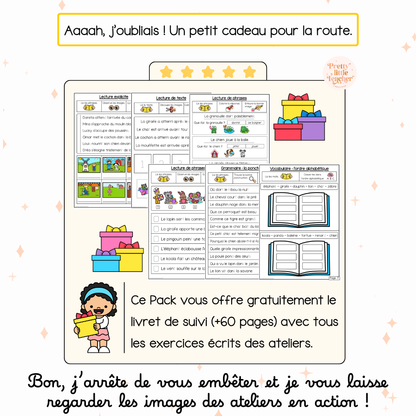 Pack 2 Français sur les animaux