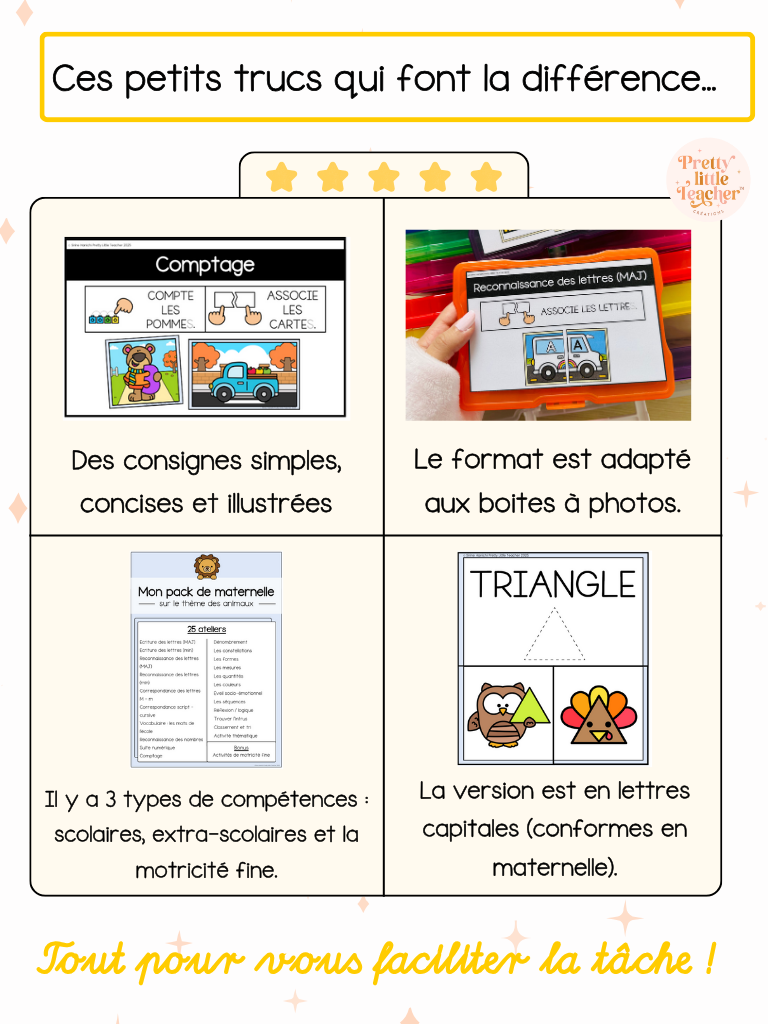 Pack Maternelle sur les animaux