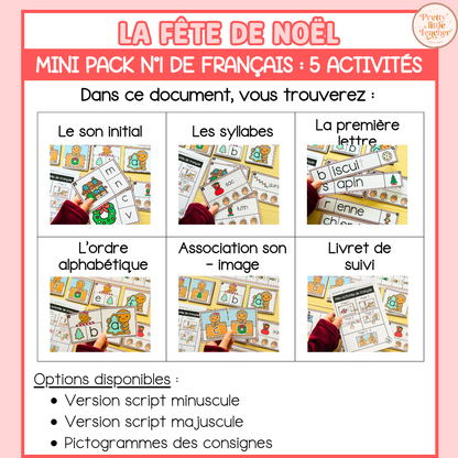 Tous les Mini Packs 1 Français pour toute l'année