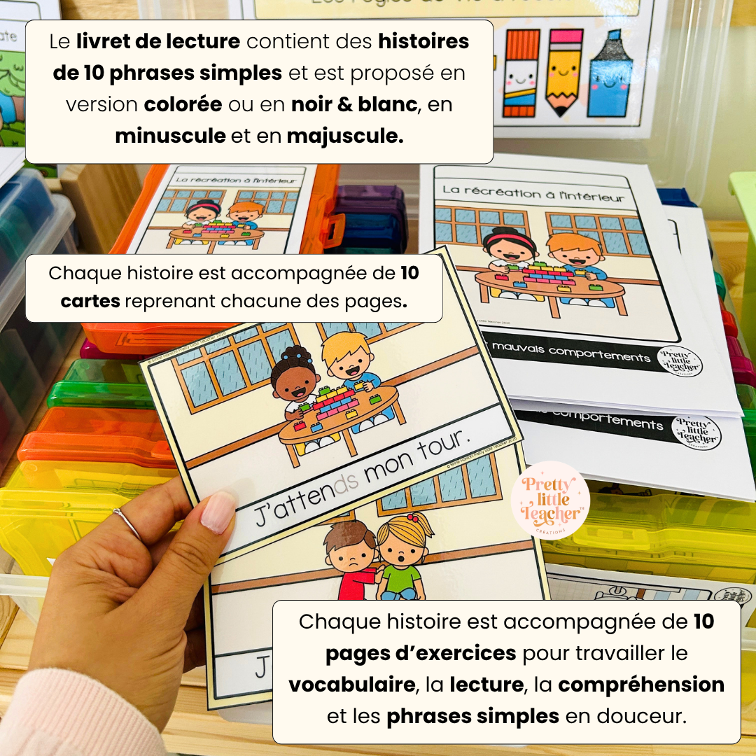 Pack Lecture : les règles de vie à l'école