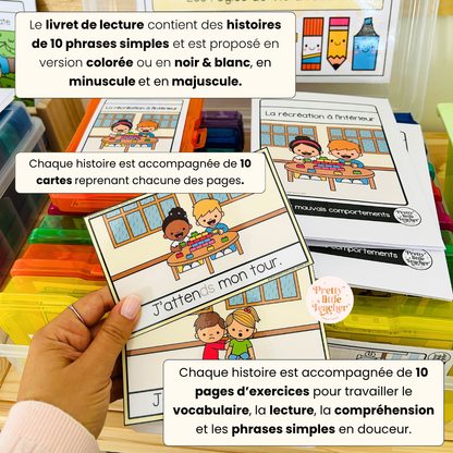 Pack Lecture : les règles de vie à l'école