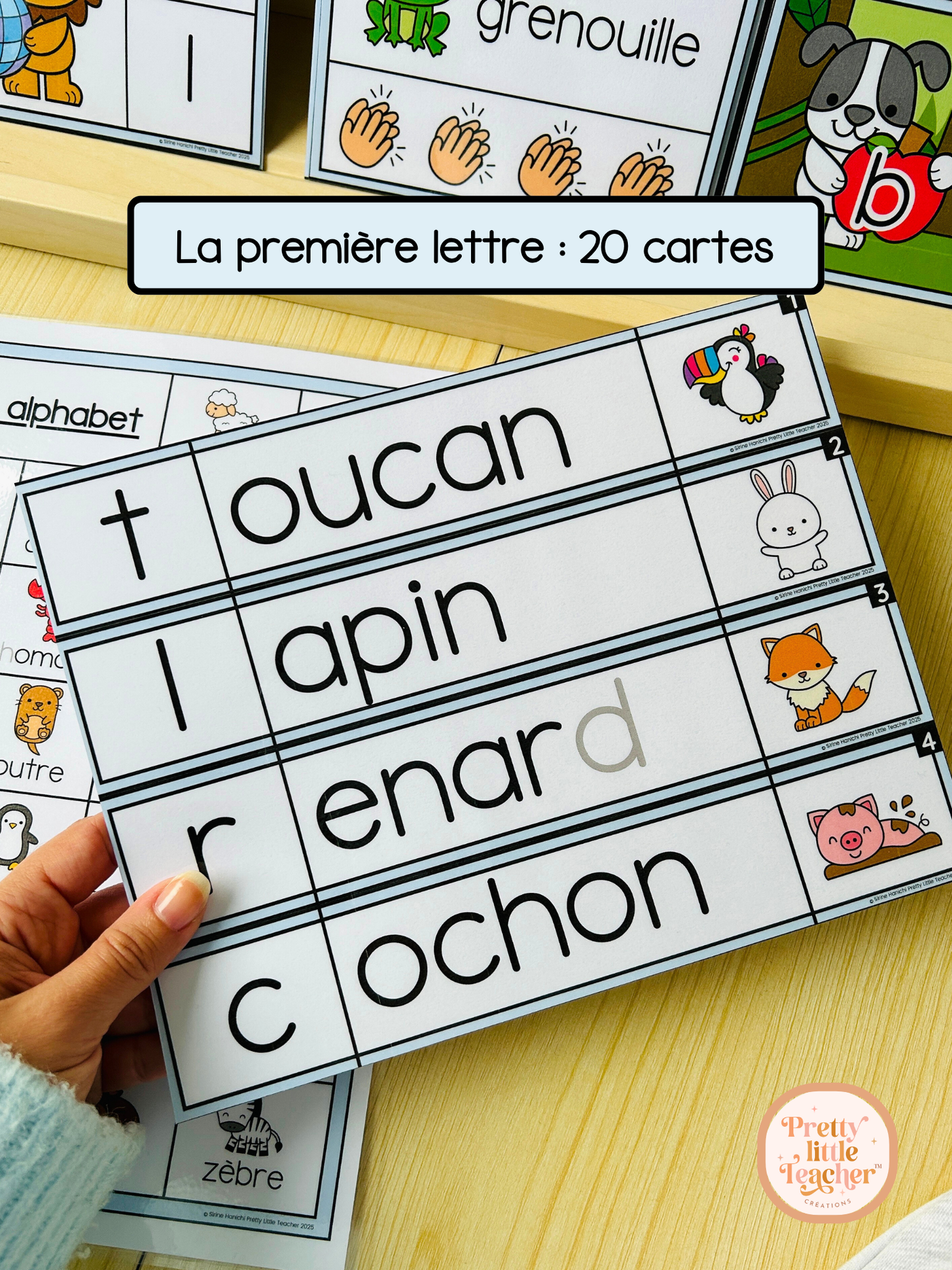 Mini Pack 1 Français sur les animaux