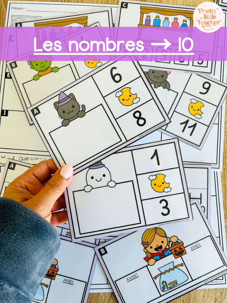 Les nombres jusqu'à 10 (x8)