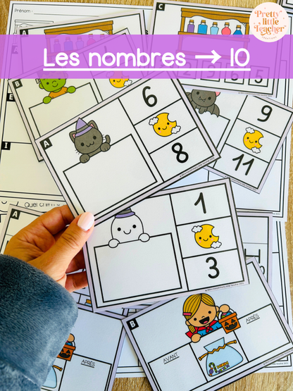 Les nombres jusqu'à 10 (x8)
