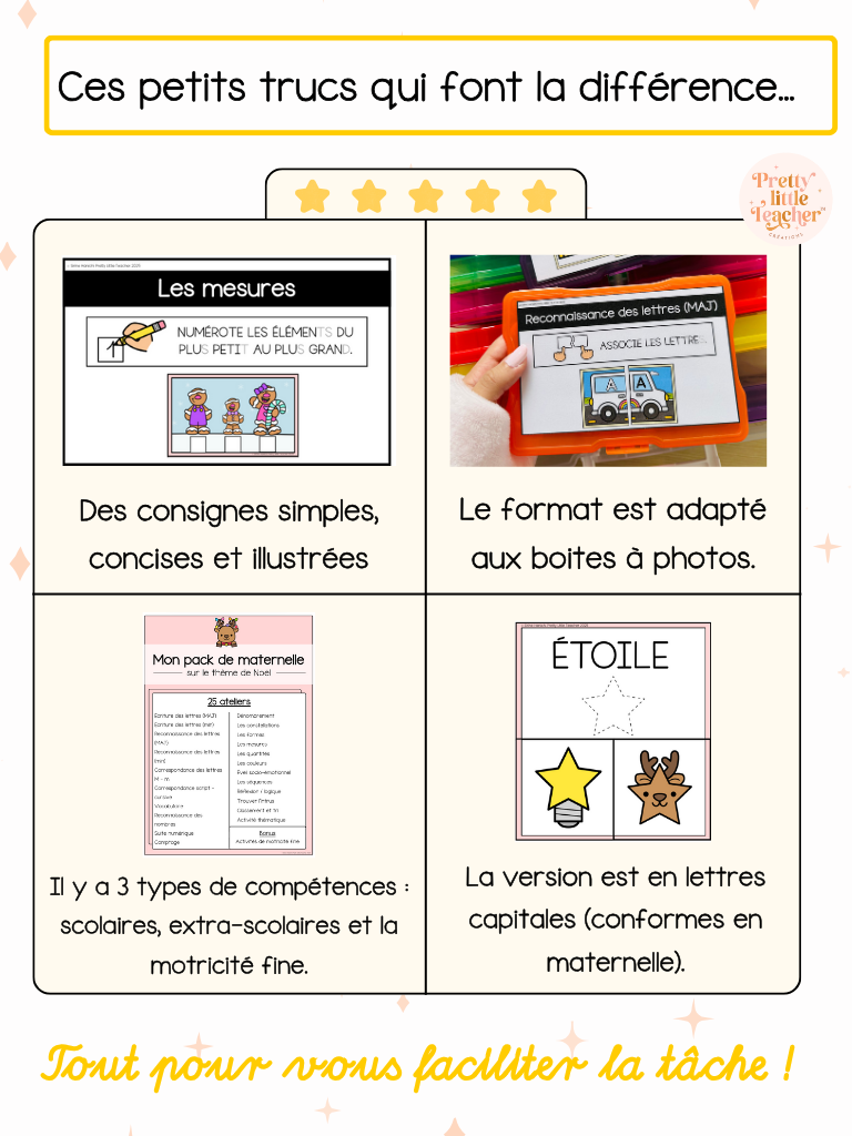 Pack Maternelle sur la fête de Noël