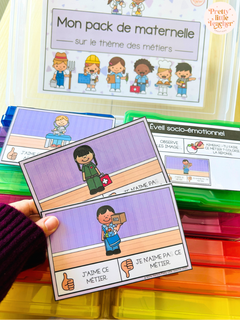 Pack Maternelle sur les métiers