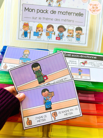 Pack Maternelle sur les métiers