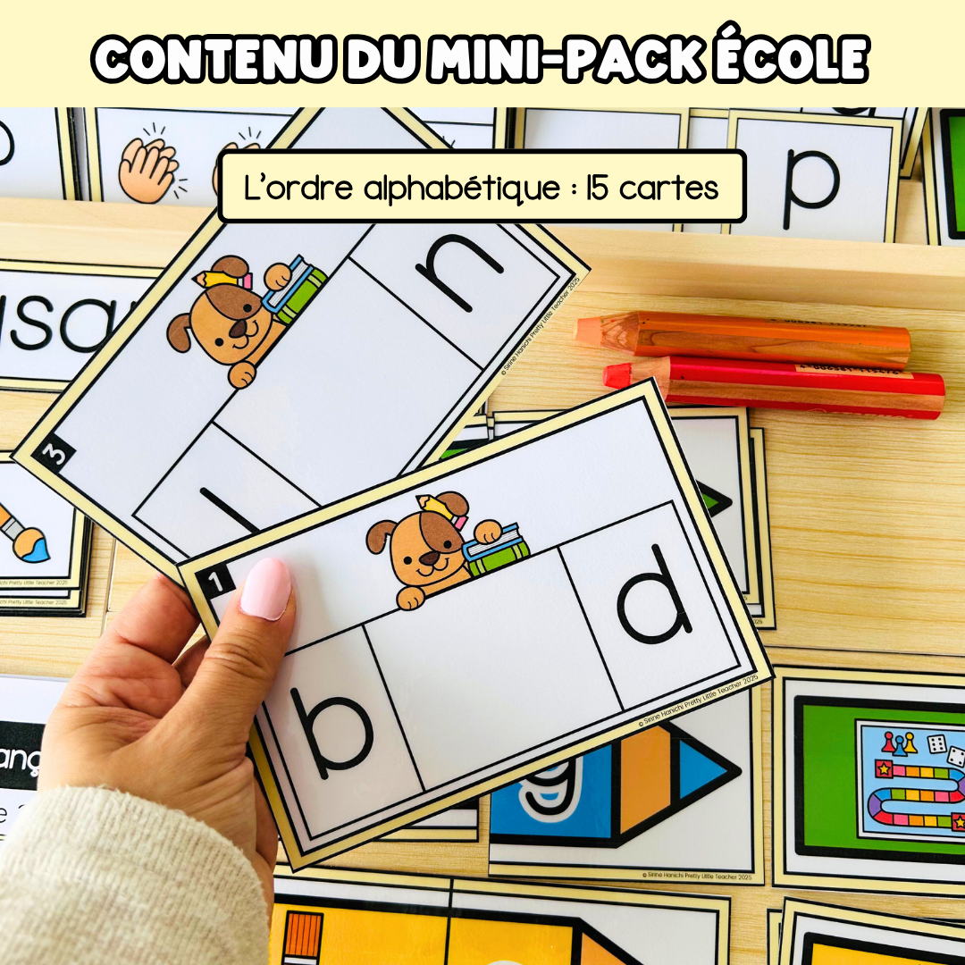 Tous les Mini Packs 1 Français pour toute l'année