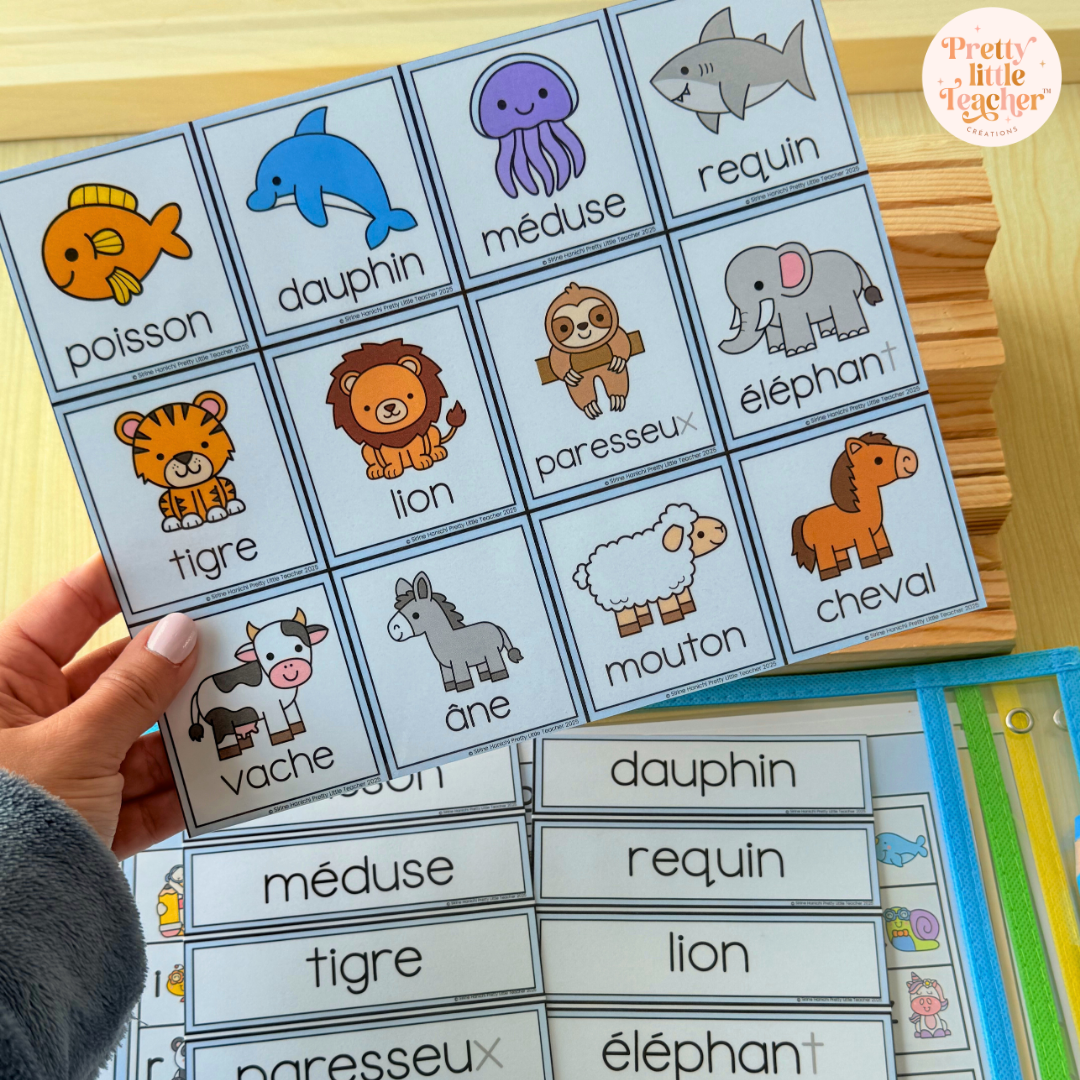 Pack 2 Français sur les animaux