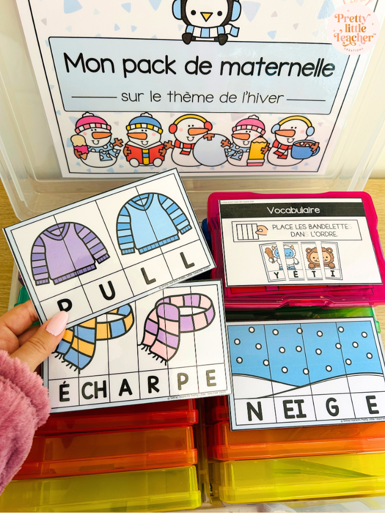 Pack Maternelle sur l'hiver