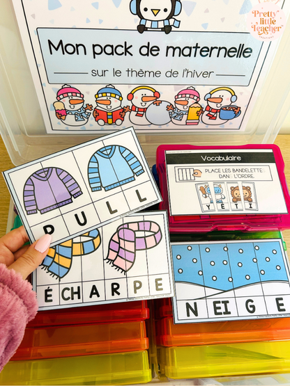 Pack Maternelle sur l'hiver