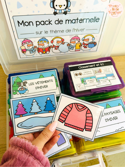 Pack Maternelle sur l'hiver