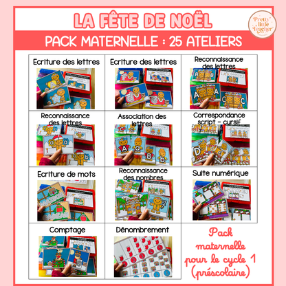 Tous les Packs Maternelle pour toute l'année