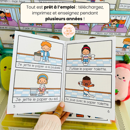 Lecture : Aux toilettes
