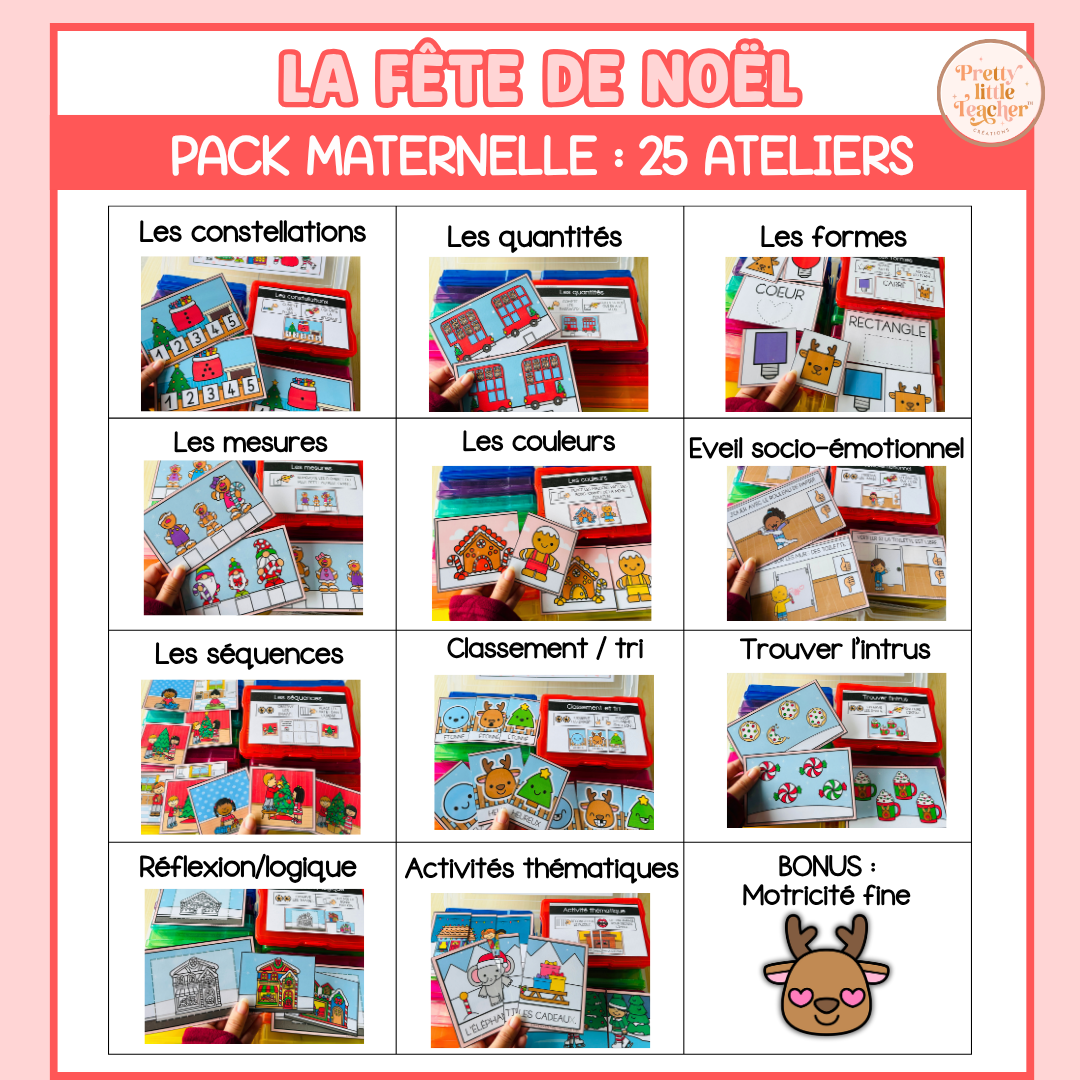Tous les Packs Maternelle pour toute l'année