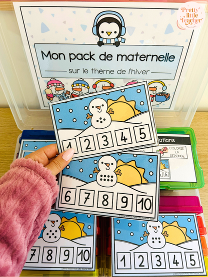 Pack Maternelle sur l'hiver