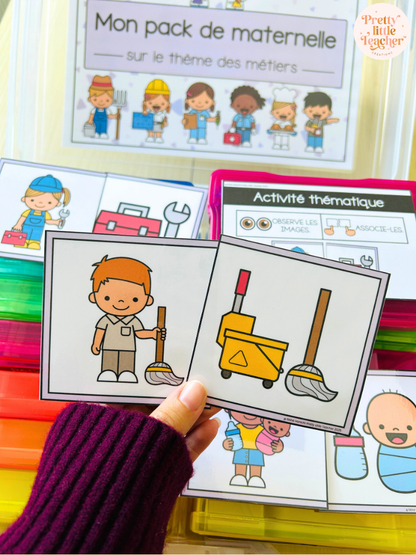 Pack Maternelle sur les métiers