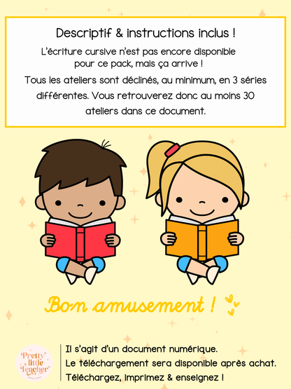Pack 2 Mathématiques sur la rentrée scolaire