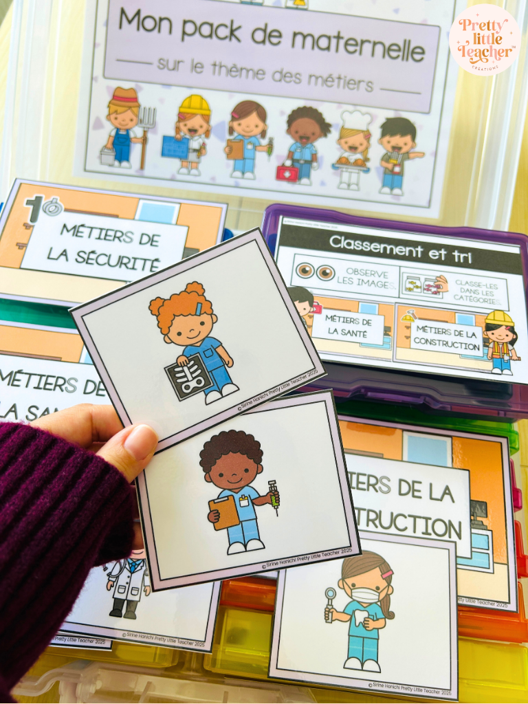 Pack Maternelle sur les métiers