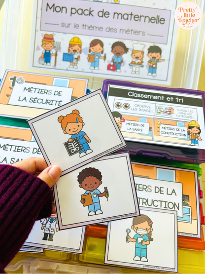 Pack Maternelle sur les métiers