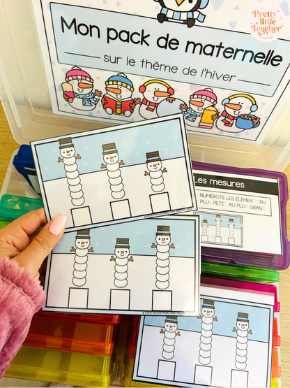 Pack Maternelle sur l'hiver