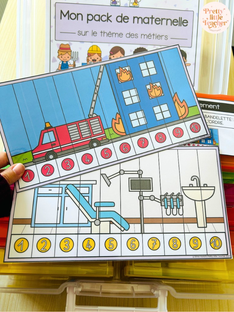 Pack Maternelle sur les métiers