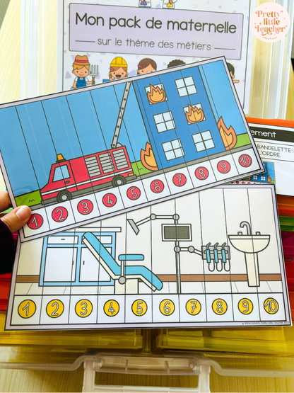 Pack Maternelle sur les métiers