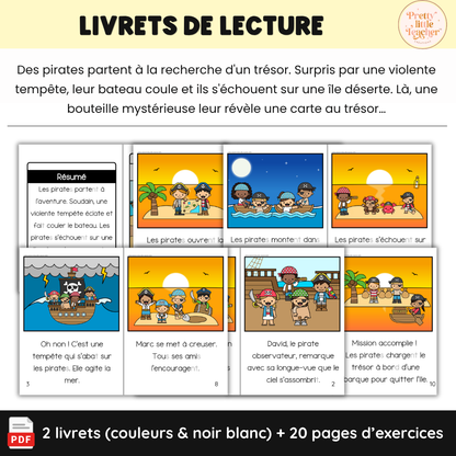 Lecture : le trésor des pirates