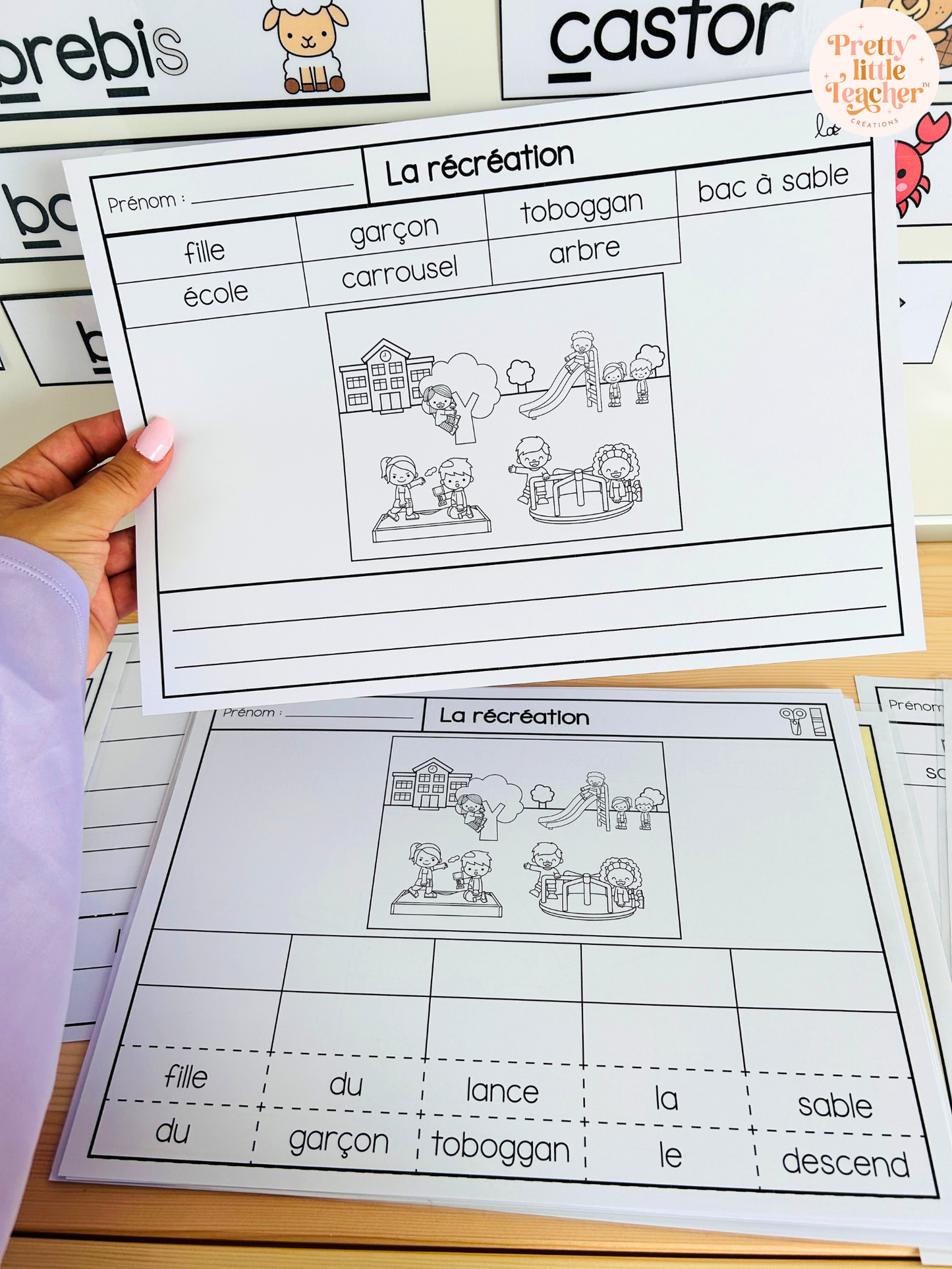 ✏️ Activités d'écriture sur l'école 🎁