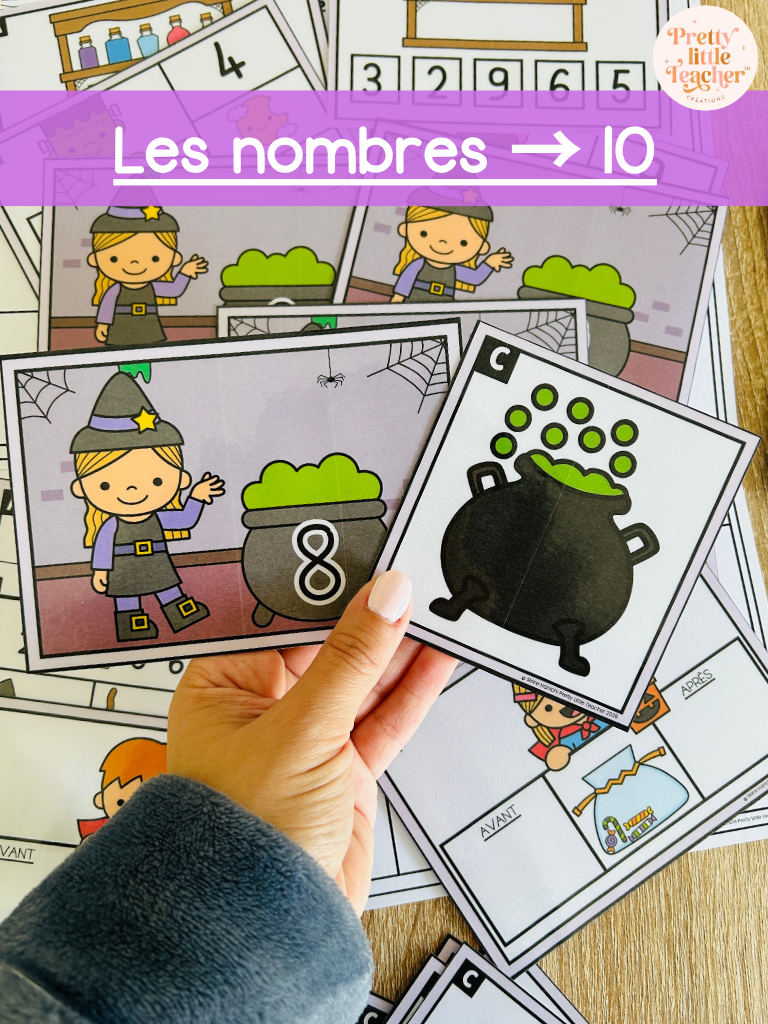 Les nombres jusqu'à 10 (x8)