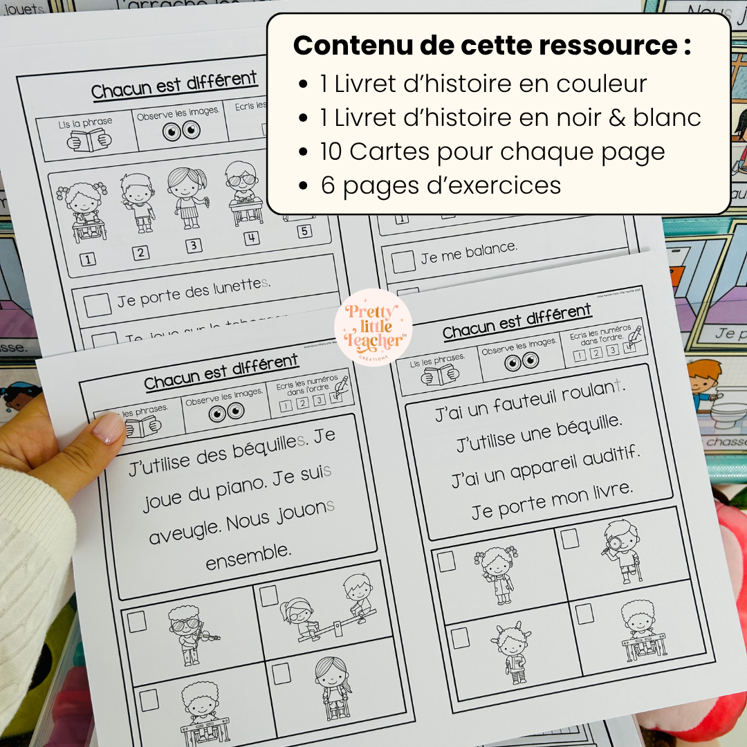 Lecture : Chacun est différent