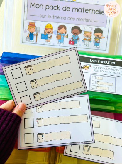 Pack Maternelle sur les métiers