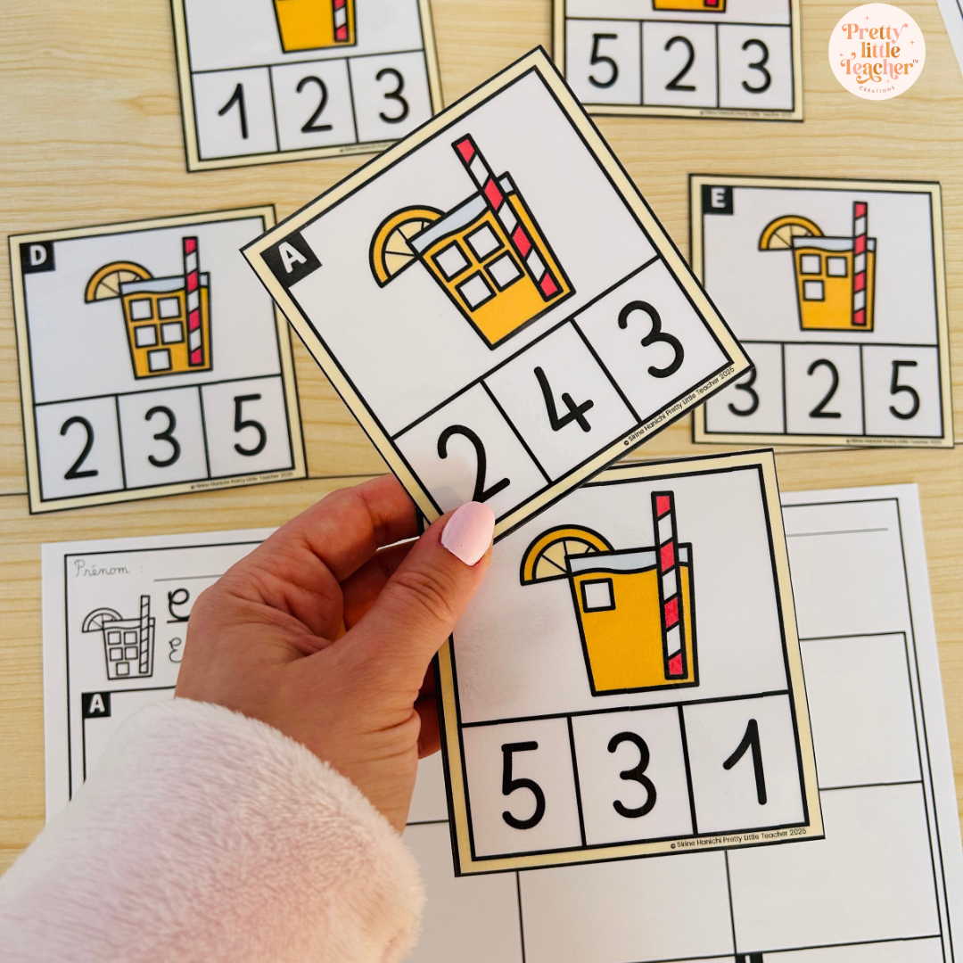 Pack 1 Mathématiques sur l'été