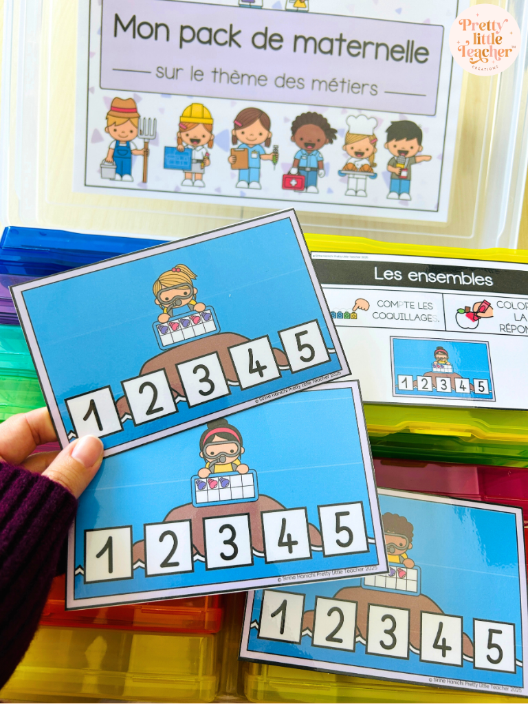 Pack Maternelle sur les métiers