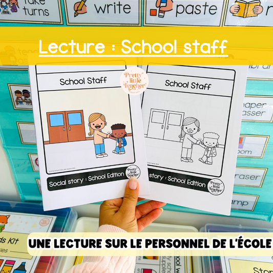 Lecture : School staff