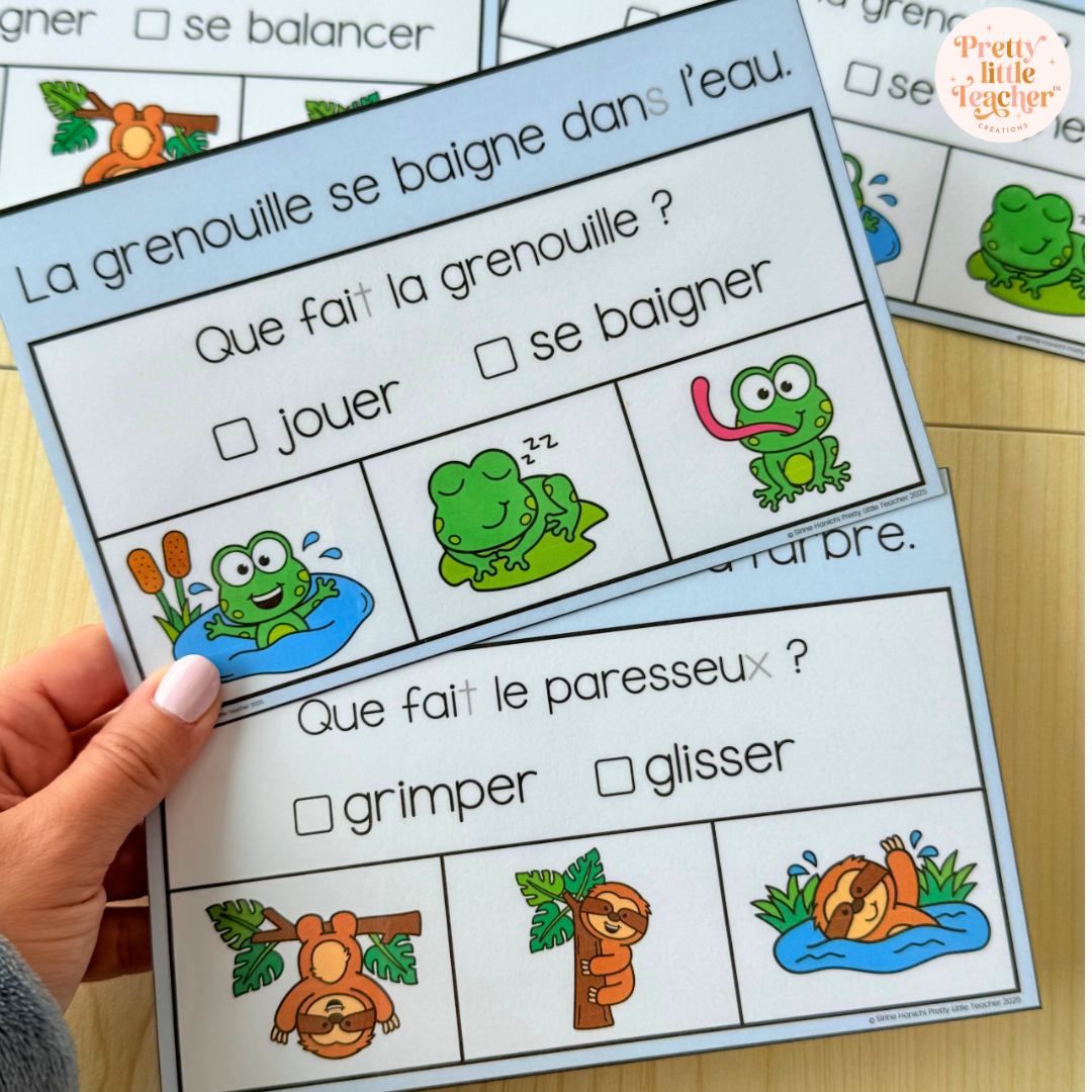 Pack 2 Français sur les animaux