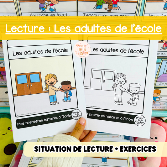 Lecture : Les adultes de l’école