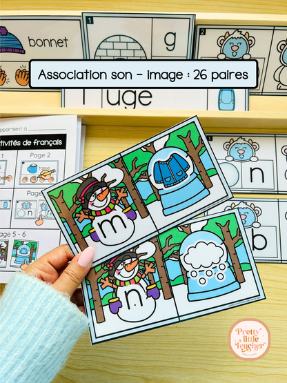Mini Pack 1 Français sur l'hiver